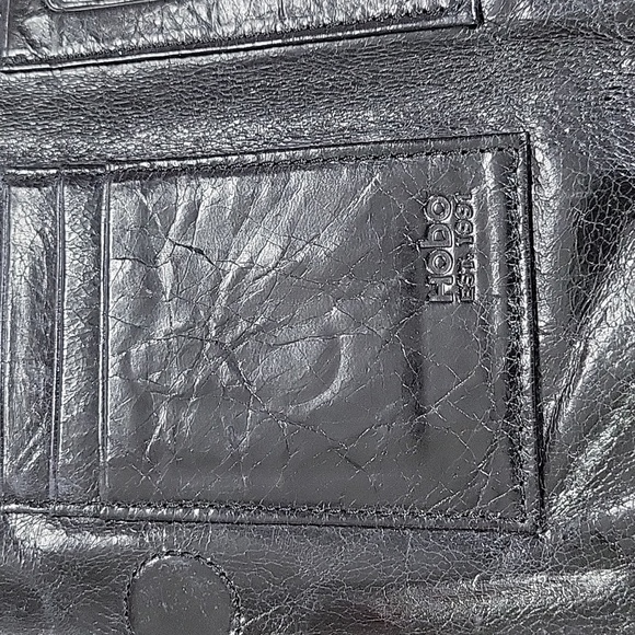 Hobo International Lauren Black Leather Clutch Wallet - Picture 7 of 11